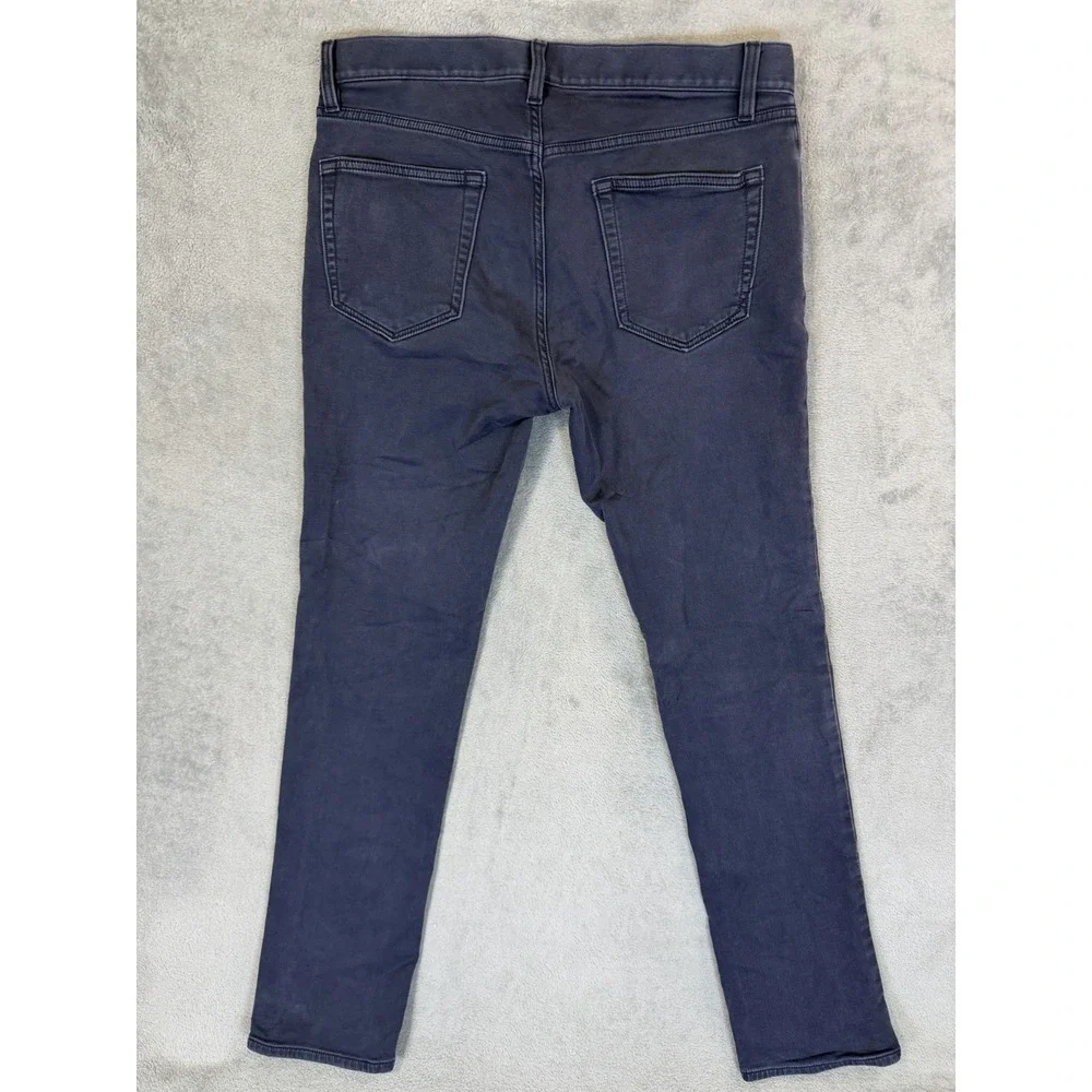 Banana Republic Jeans Mens 32x32 Blue Navy Traveler Slim Fit Straight‎ Stretch